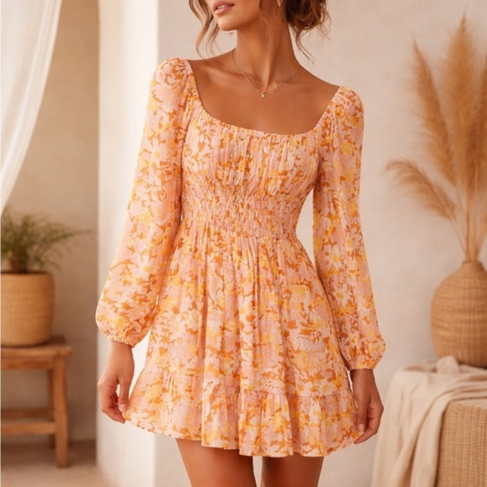 L*Space Cassidy What in Carnation Dress in Floral Multi